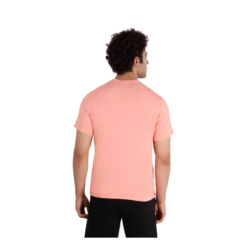 SKECHERS Men's Jacquard Pattern Top (Peach)