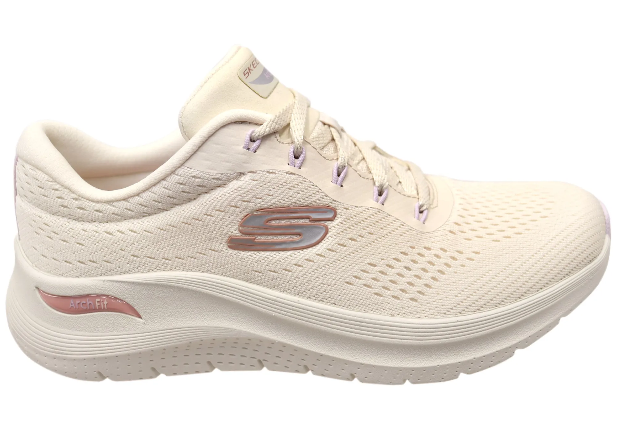 Skechers Womens Arch Fit 2.0 Big League Comfortable Lace Up Shoes