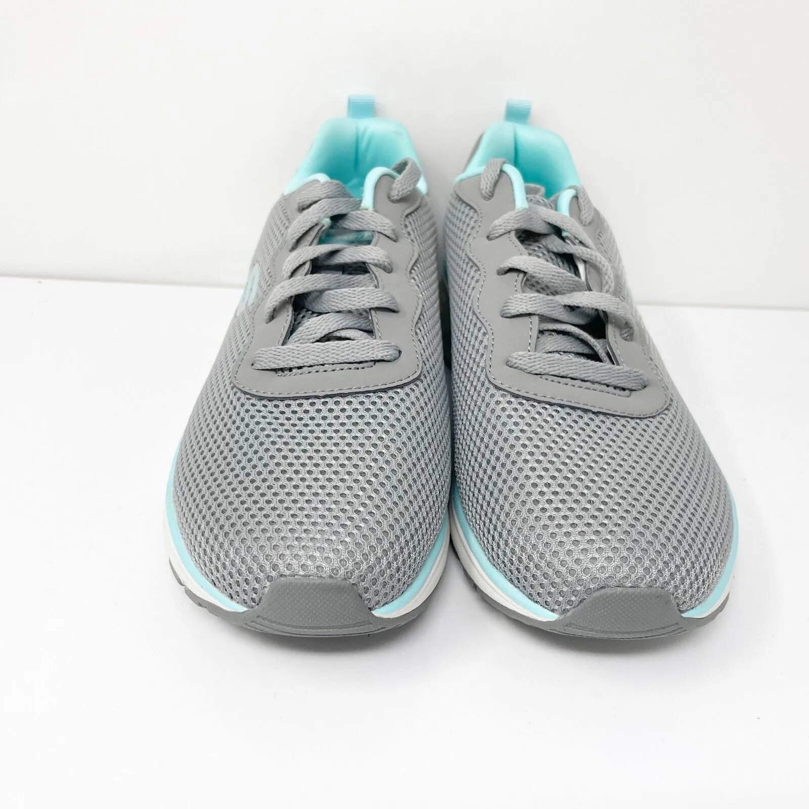 Skechers Womens Lite Weight 56188WR Gray Running Shoes Sneakers Size 8.5