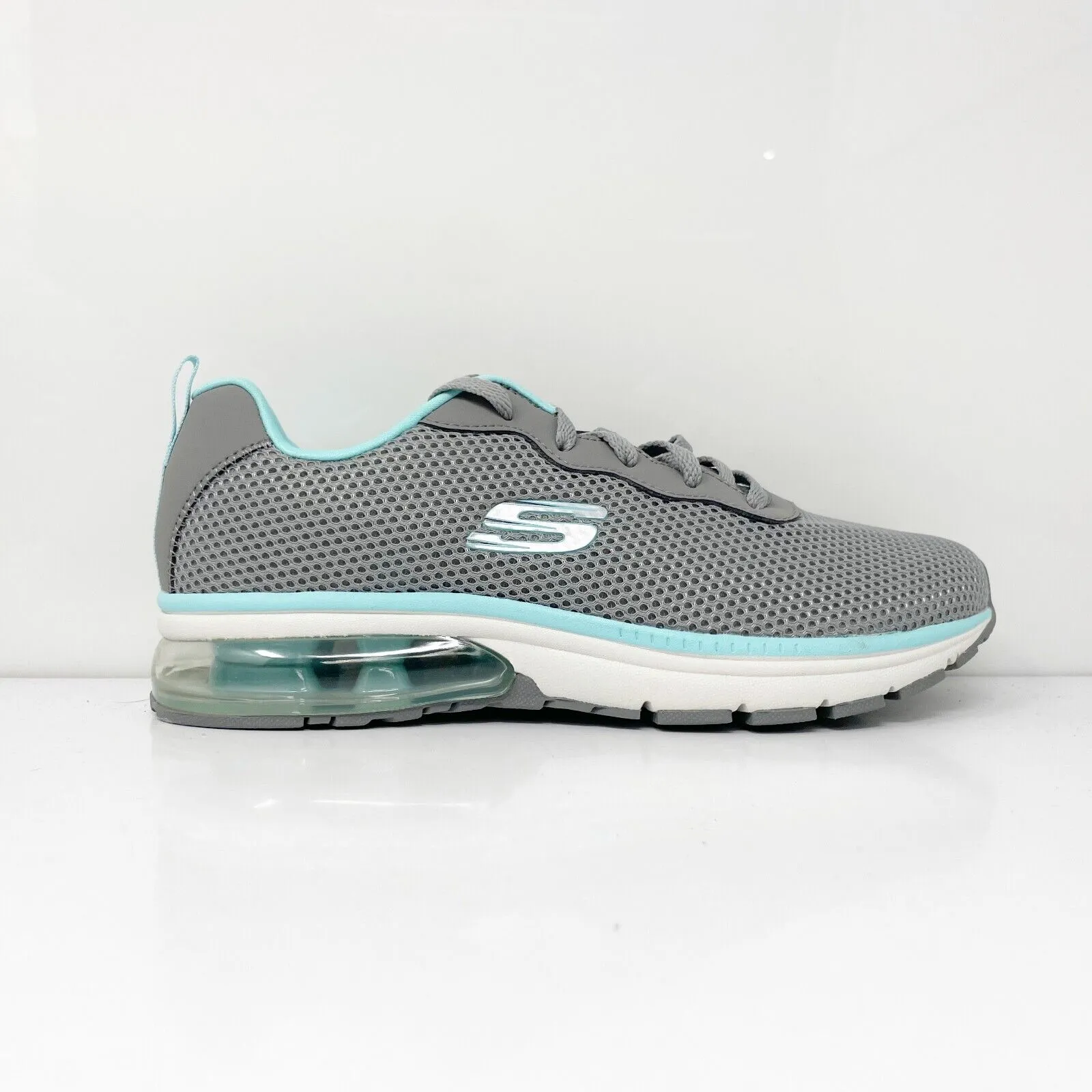 Skechers Womens Lite Weight 56188WR Gray Running Shoes Sneakers Size 8.5