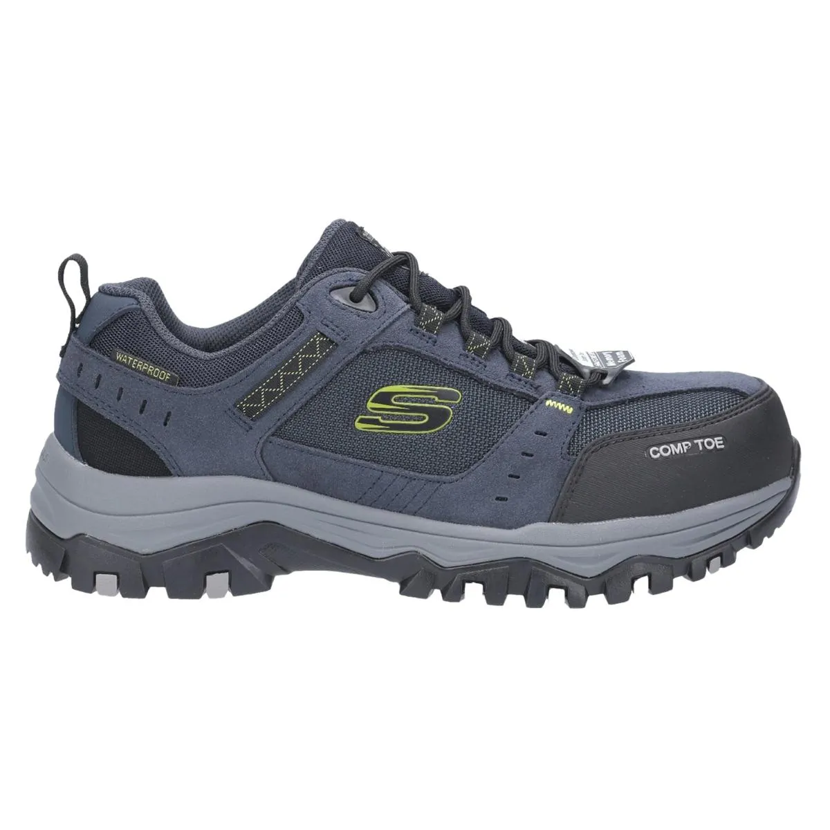 Skechers Workwear Greetah Safety Hiker with Composite Toe Navy/Black