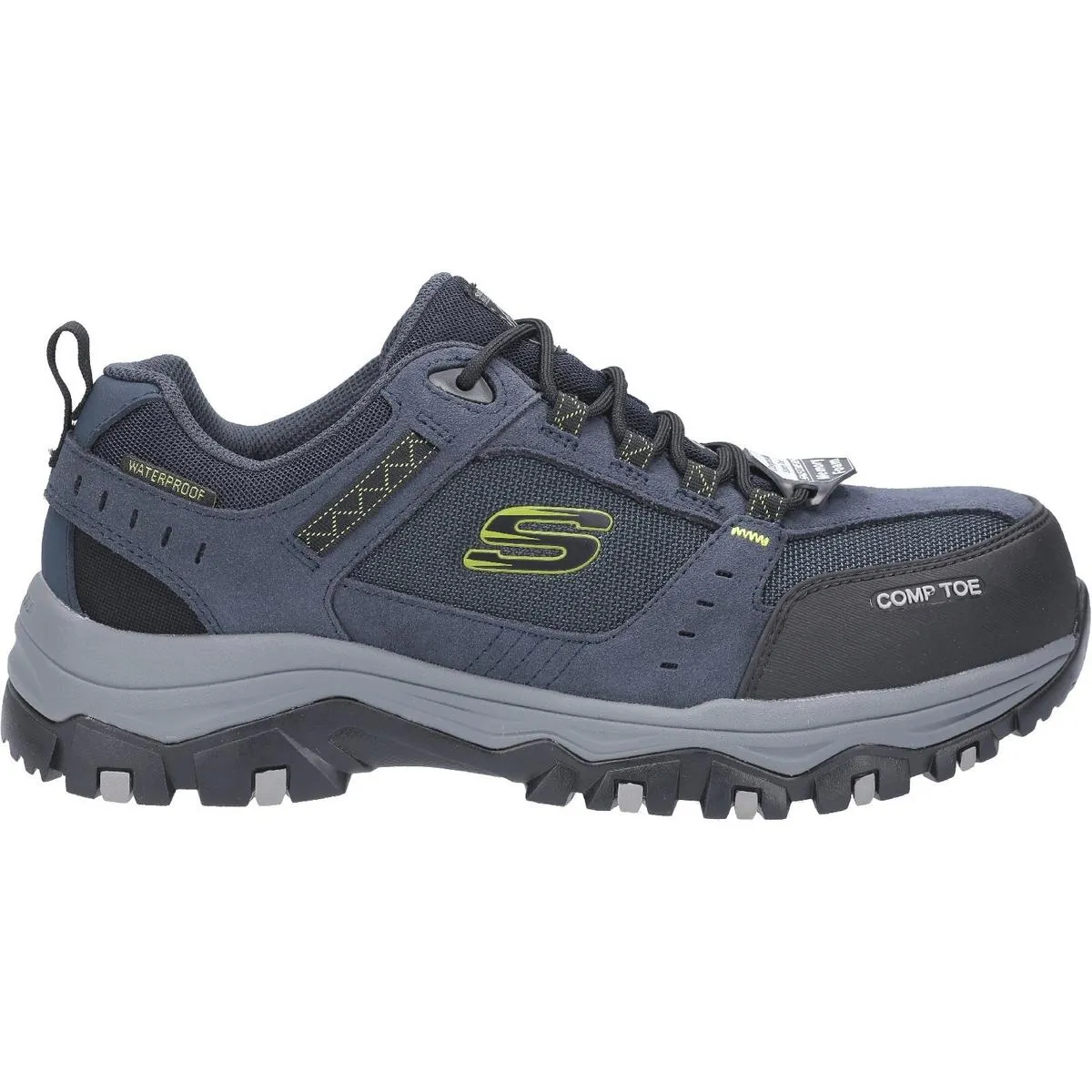 Skechers Workwear Greetah Safety Hiker with Composite Toe Navy/Black