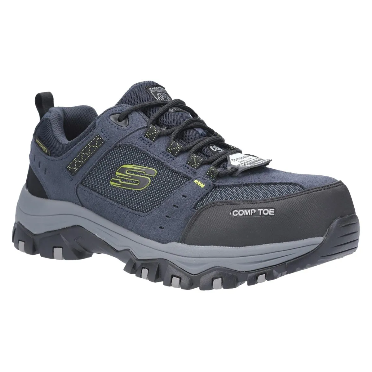 Skechers Workwear Greetah Safety Hiker with Composite Toe Navy/Black