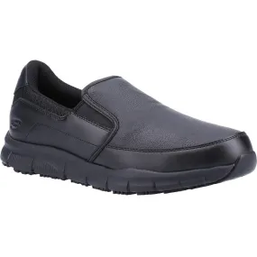 Skechers Workwear Nampa Groton Occupational Shoes Black