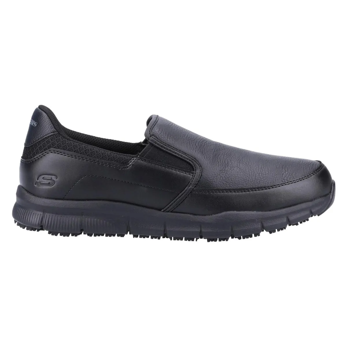 Skechers Workwear Nampa Groton Occupational Shoes Black