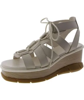 SOREL Joanie III Womens Mixed Media Ankle Wedge Sandals