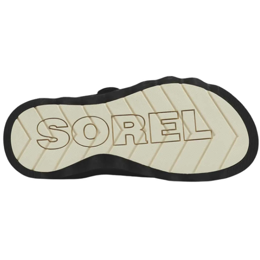 Sorel Viibe Clog Suede Cozy Black/ Natural (Women's)