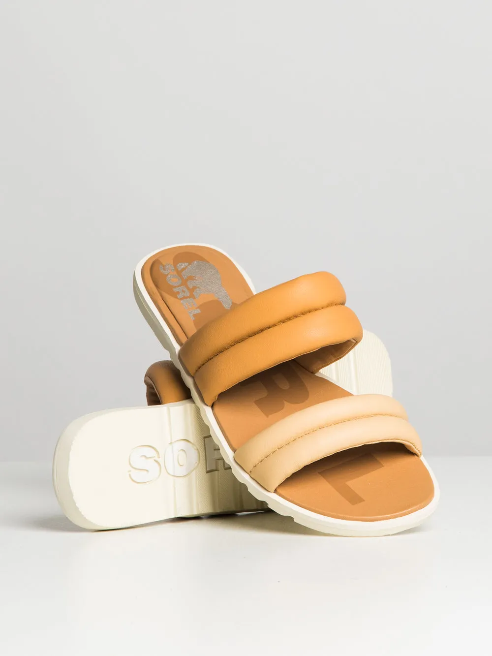 SOREL WOMENS SOREL ELLA II PUFF SLIDE - CLEARANCE