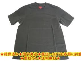 Supreme  |20SS ◆ Size M ◆ Supreme Overdyed Pocket tee T-shirt Black