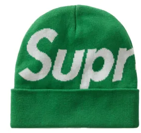 Supreme Big Logo Beanie Beanie (FW23) Green