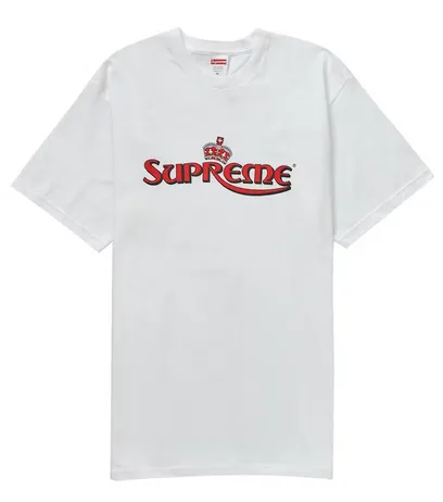 Supreme Crown Tee White