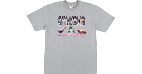 Supreme Gray Animals Tee