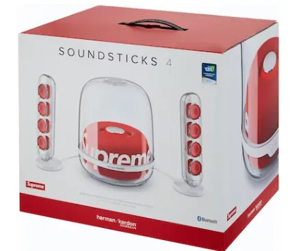 Supreme Harman Kardon Soundsticks Red