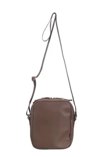 Supreme Leather Shoulder Bag (FW24) Brown