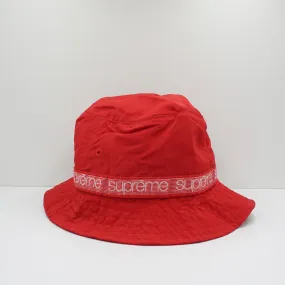 Supreme Tonal Taping Crusher Red Bucket Hat