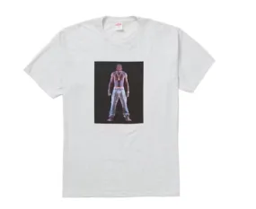 Supreme Tupac Hologram Tee Ash Grey