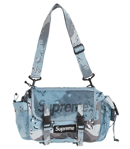 Supreme Waist Bag (SS20) Blue Chocolate Chip Camo