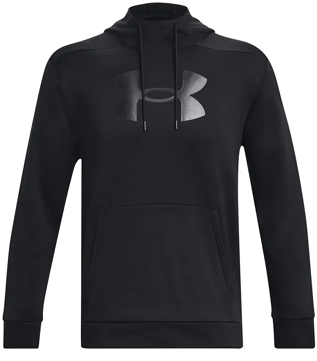 sweatshirt Under Armour Armour Fleece Big Logo - Black/Black - men´s