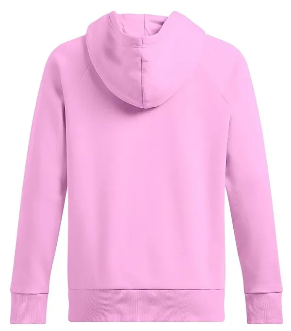 sweatshirt Under Armour Rival Fleece Big Logo - Stellar Pink/White - women´s