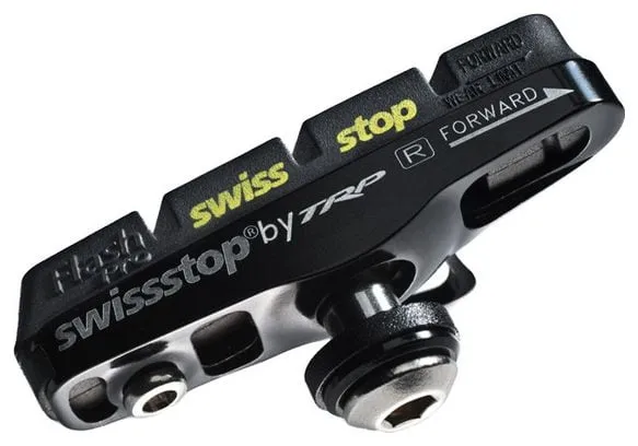 SwissStop Full FlashPro Black Prince x2 Rim Brake Pads Carbon Wheels For Shimano / Sram