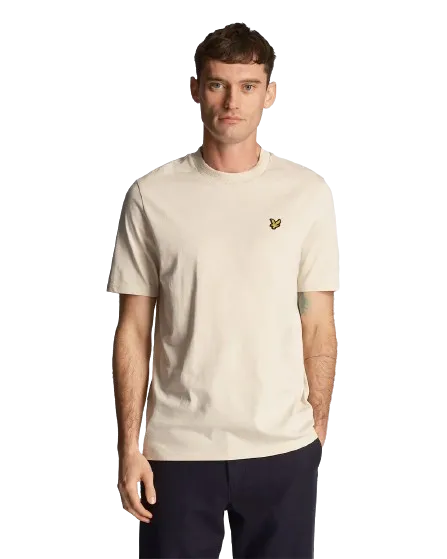 T-shirt Rally Tipped Lyle & Scott Beige