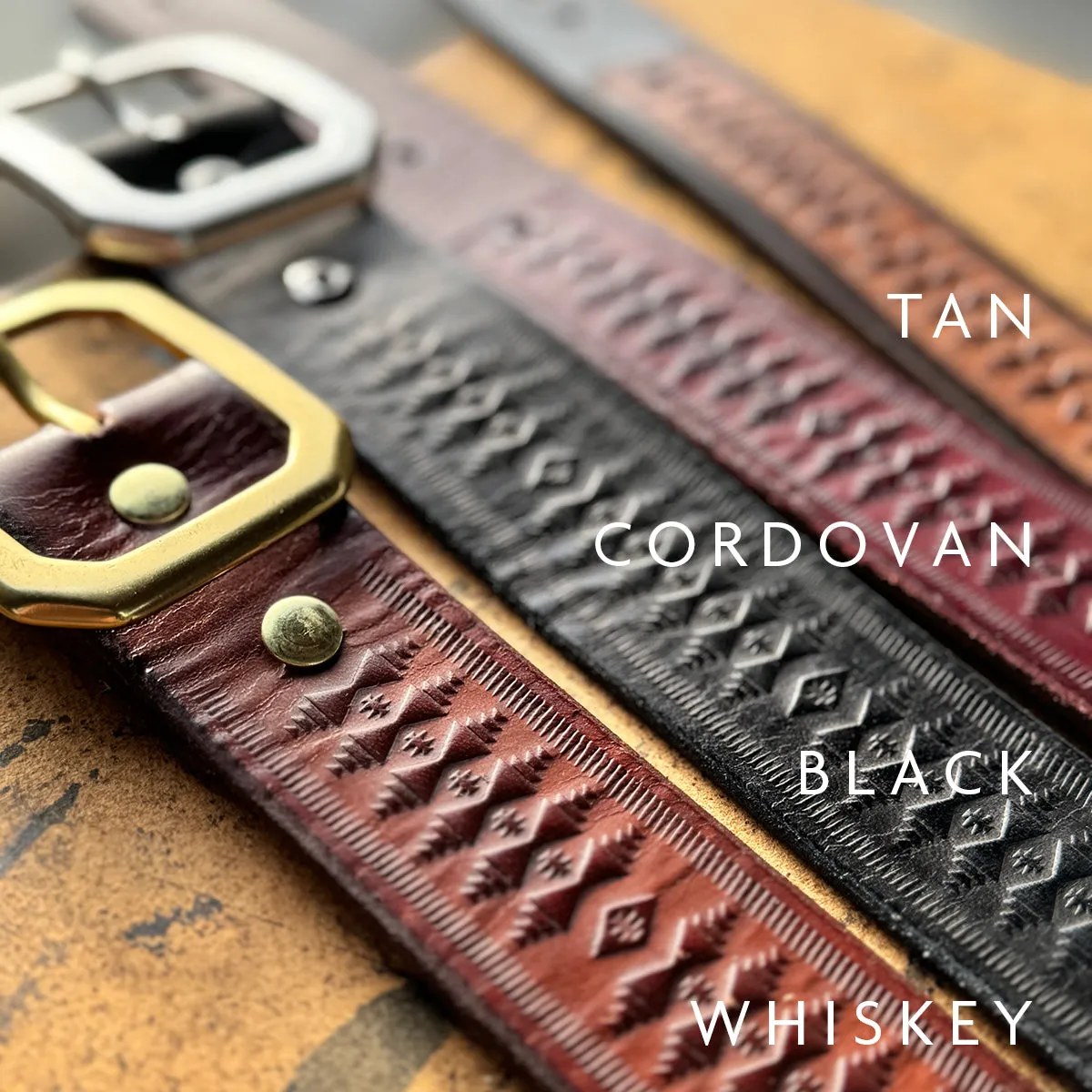 Taos Horsehide Belt No.142 | Cordovan