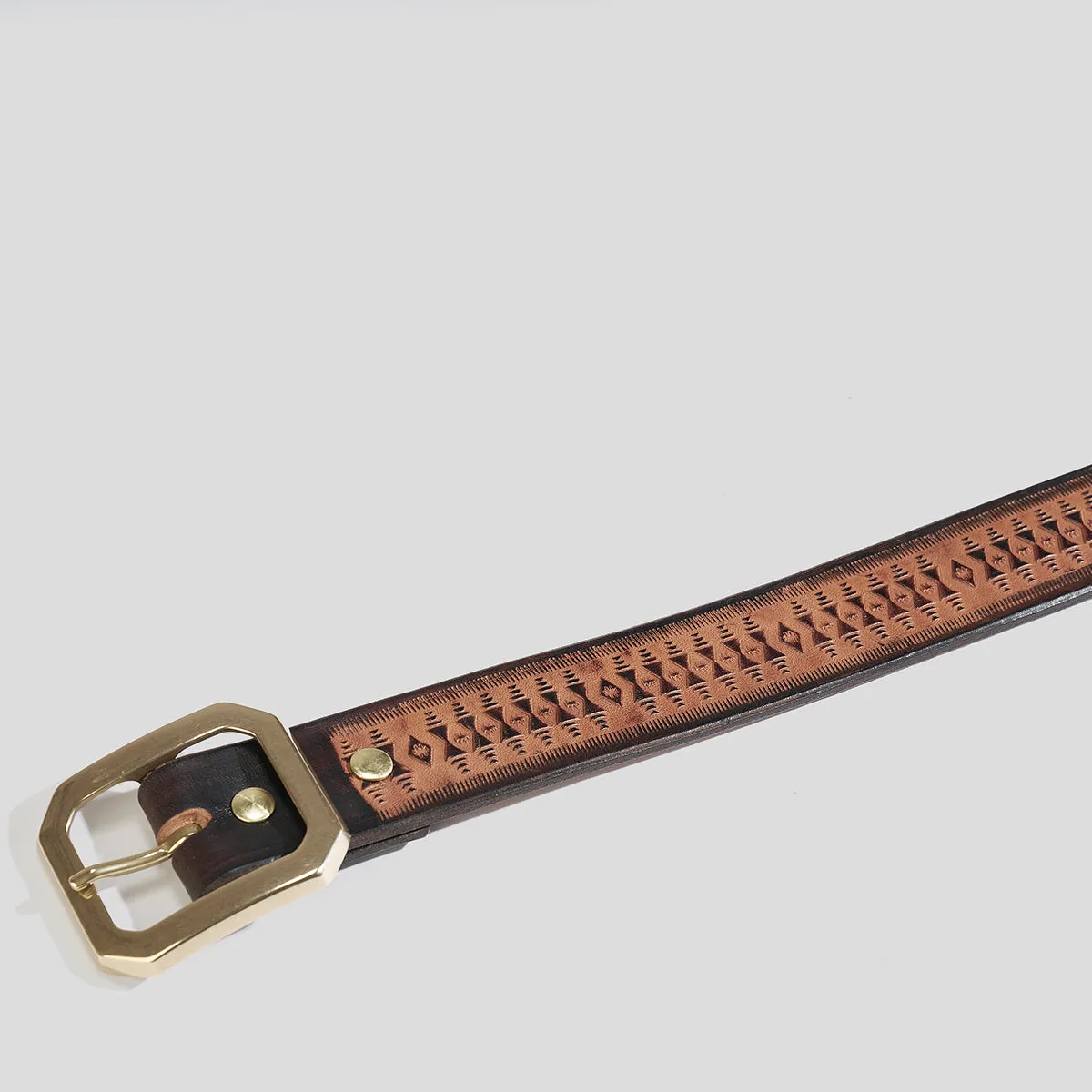 Taos Horsehide Belt No.142 | Tan