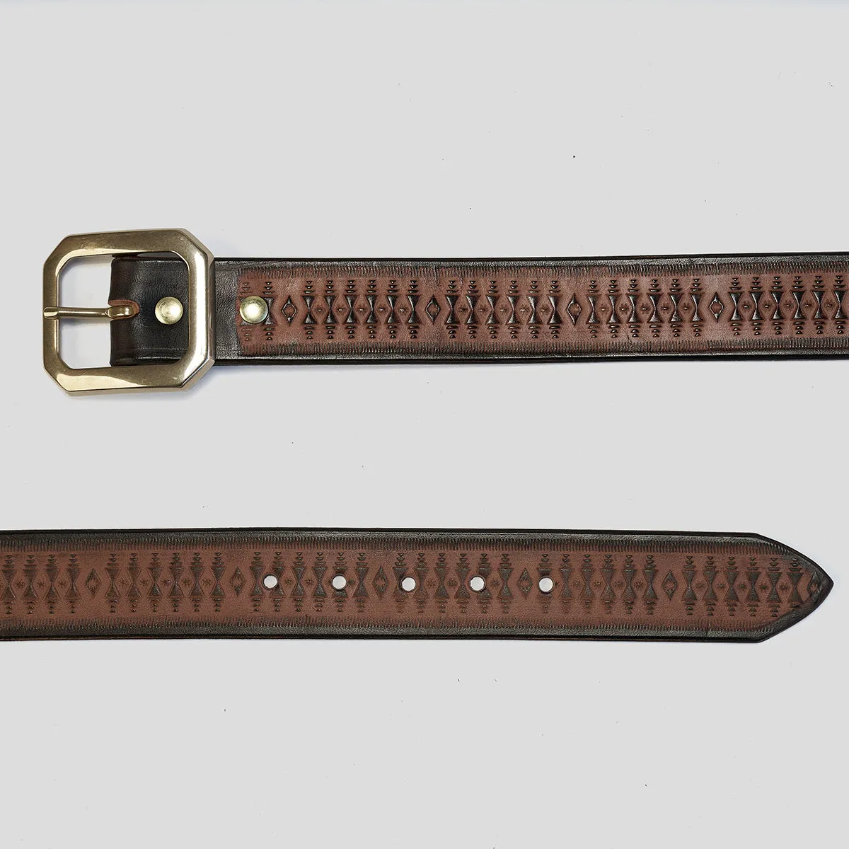 Taos Horsehide Belt No.142 | Tan