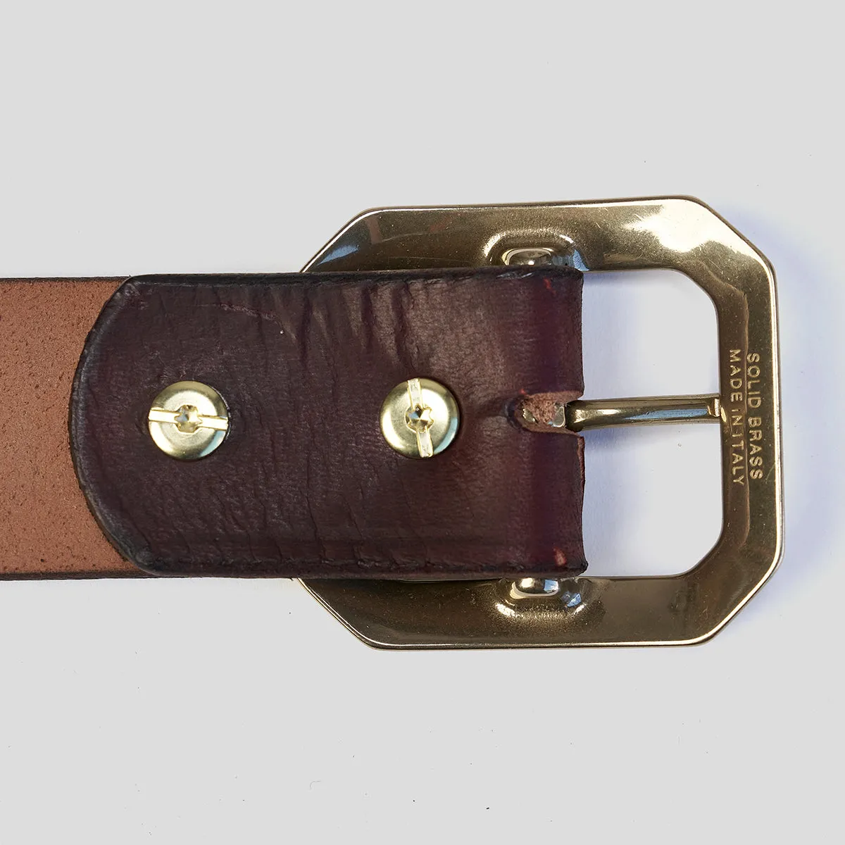 Taos Horsehide Belt No.142 | Tan