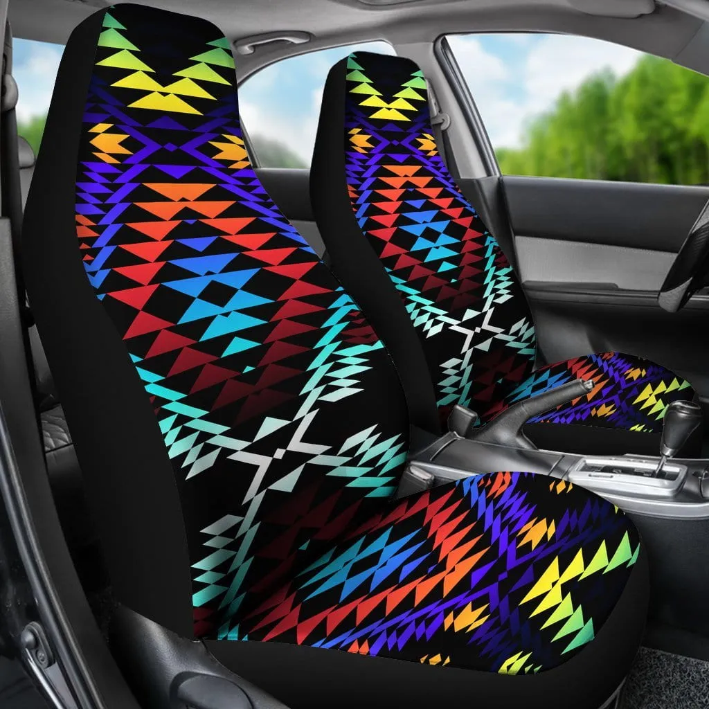 Taos Morning and Midnight Set of 2 Car Seat Covers