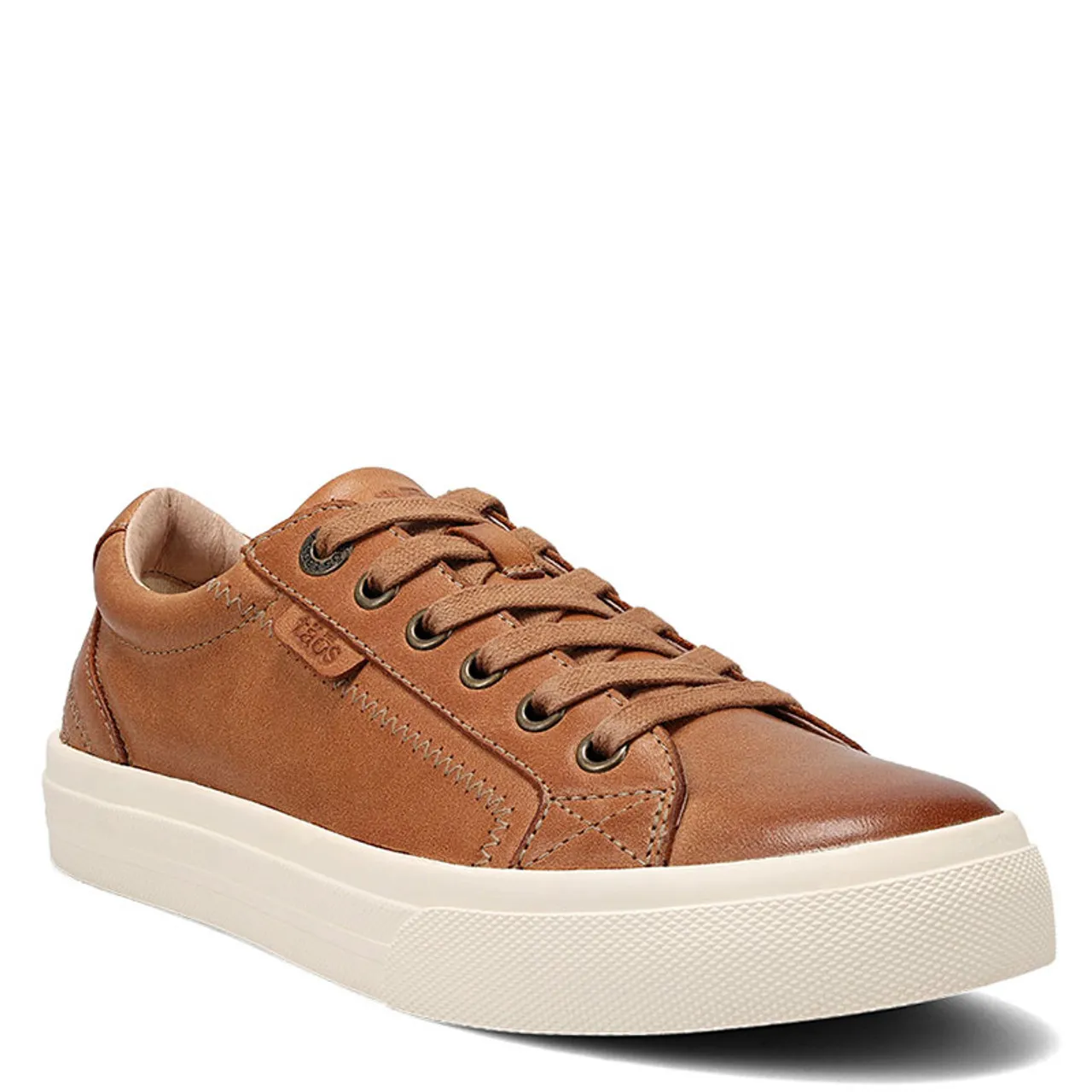 Taos PLIM SOUL LUX Leather Sneakers Caramel