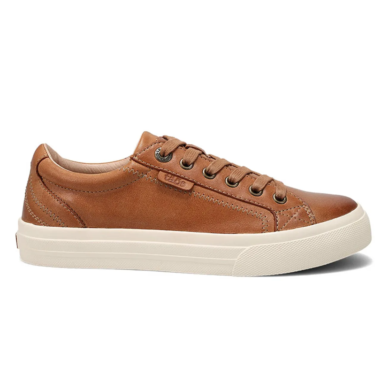 Taos PLIM SOUL LUX Leather Sneakers Caramel