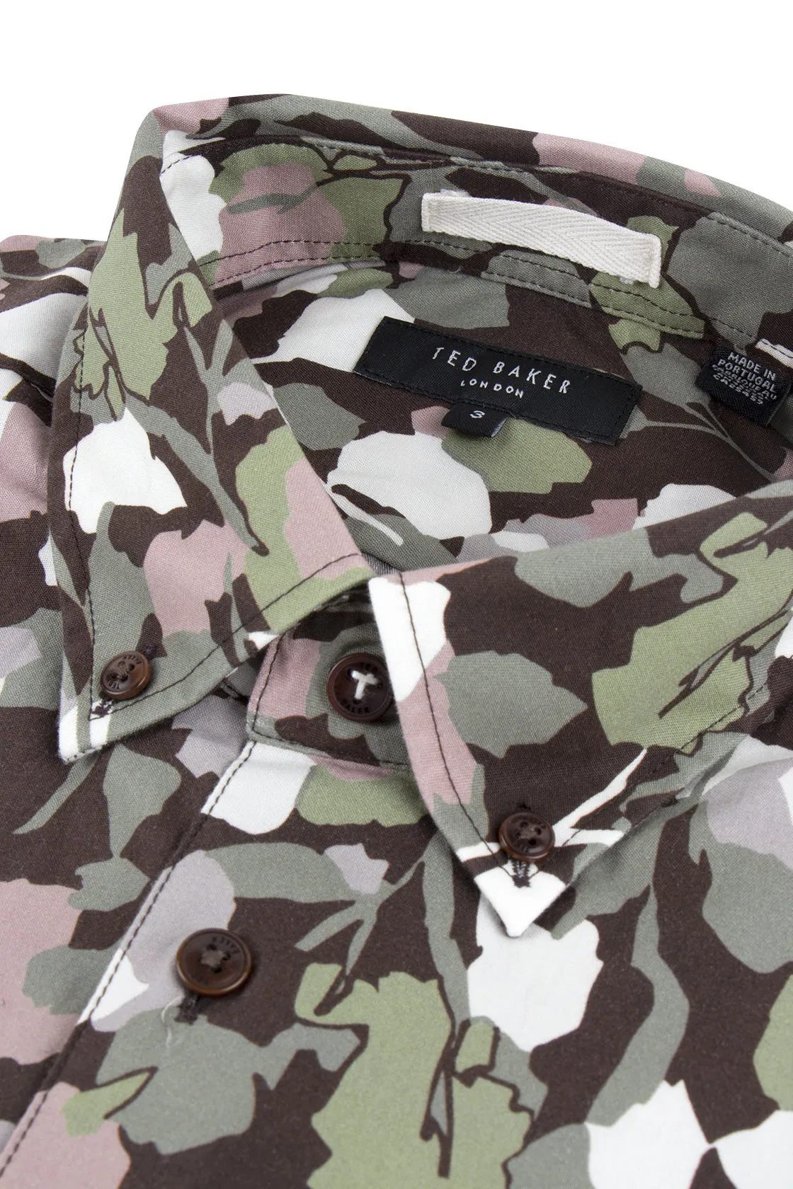 Ted Baker Poplar Camo Floral Shirt