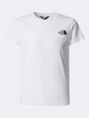 The North Face Redbox Nse Boys Lifestyle T-Shirt White/Black