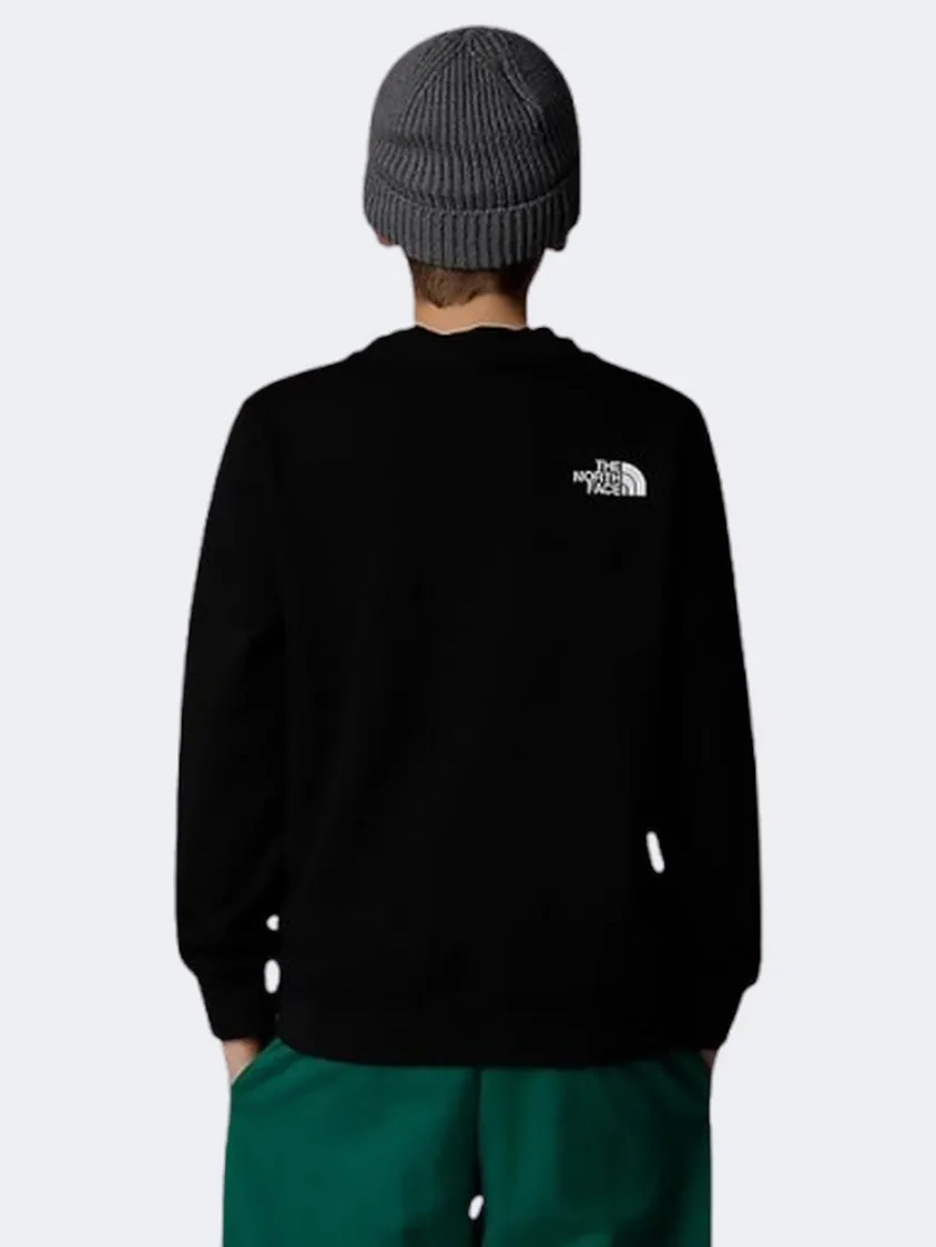 The North Face Varsity Graphic Relaxed Kids Lifestyle Sweatshirt Black