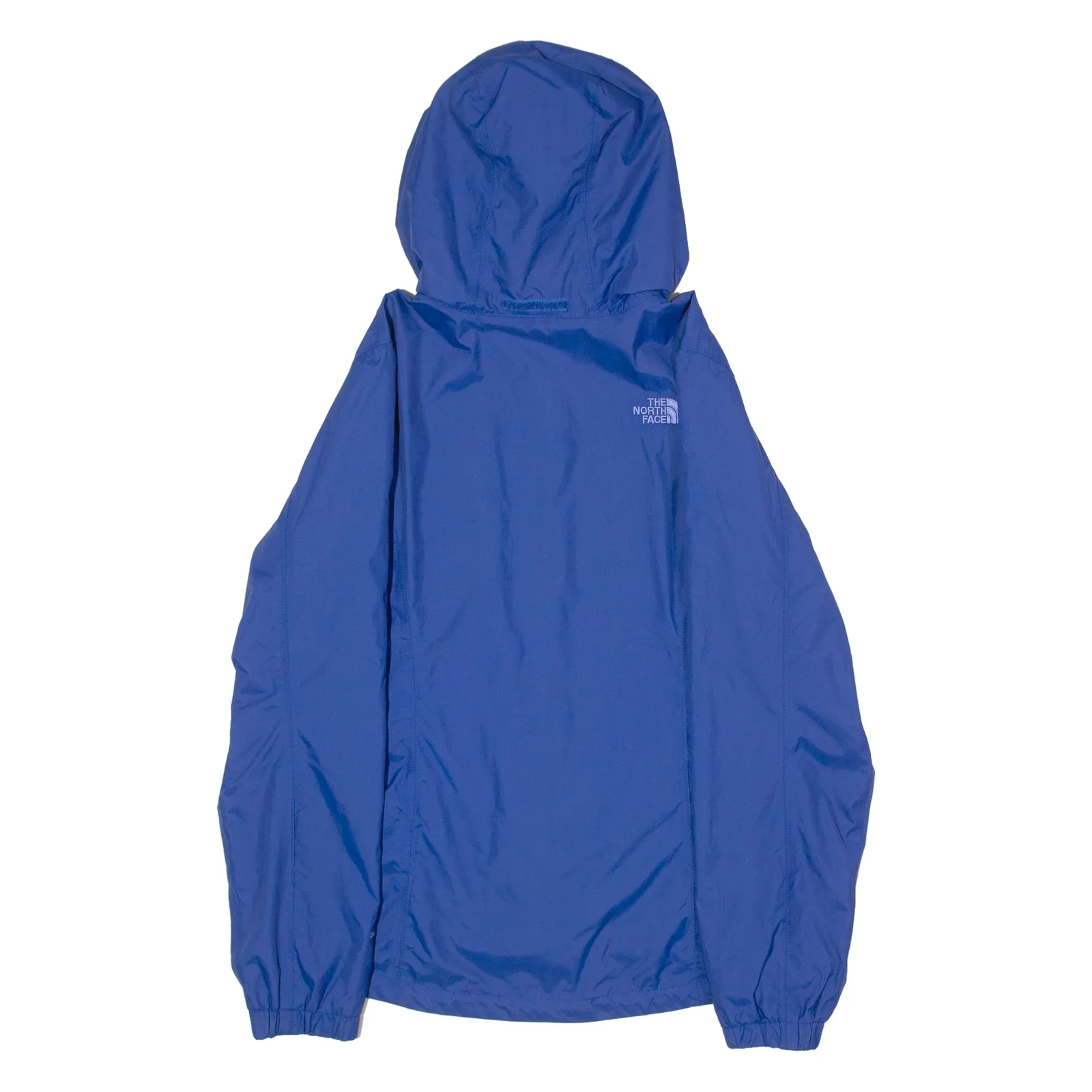 THE NORTH FACE Womens Rain Jacket Purple Nylon Hooded M