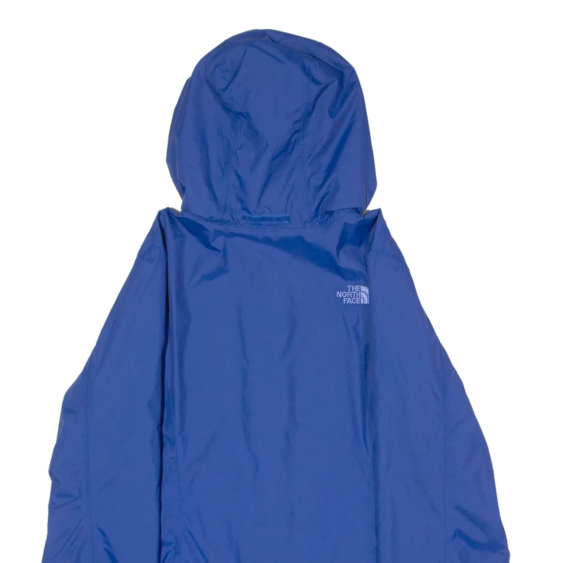 THE NORTH FACE Womens Rain Jacket Purple Nylon Hooded M