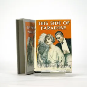 This Side of Paradise, F. Scott Fitzgerald. Charles Scribner’s and Sons, 1920. First Edition Library edition, 1990.