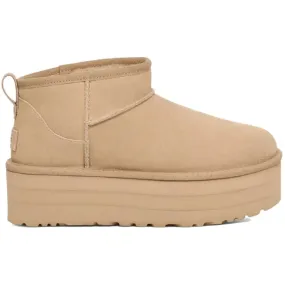 Ugg Classic Ultra Mini Platform Boot Mustard Seed