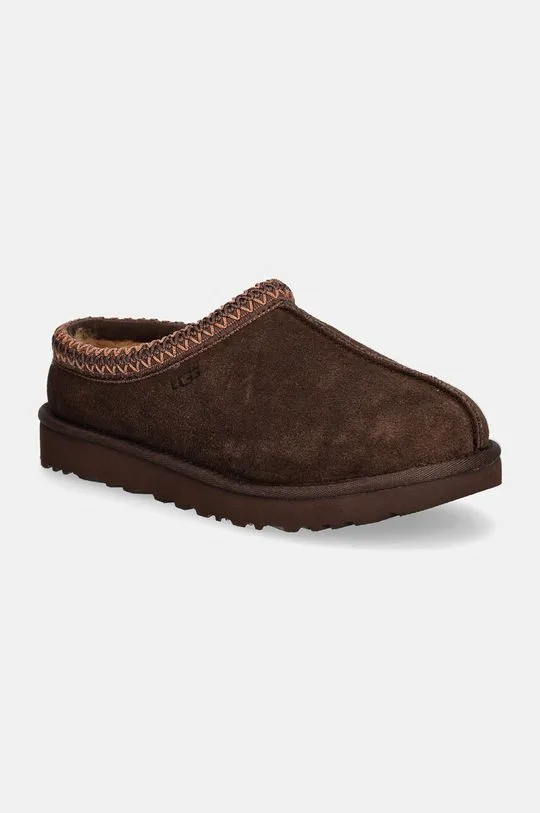 UGG suede slippers Tasman brown color 5955-BCDR