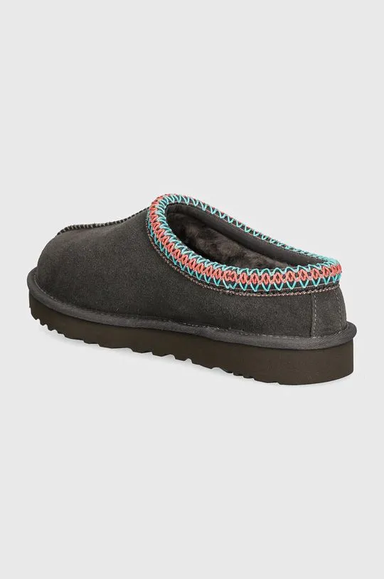 UGG suede slippers Tasman gray color 5955-DGRY