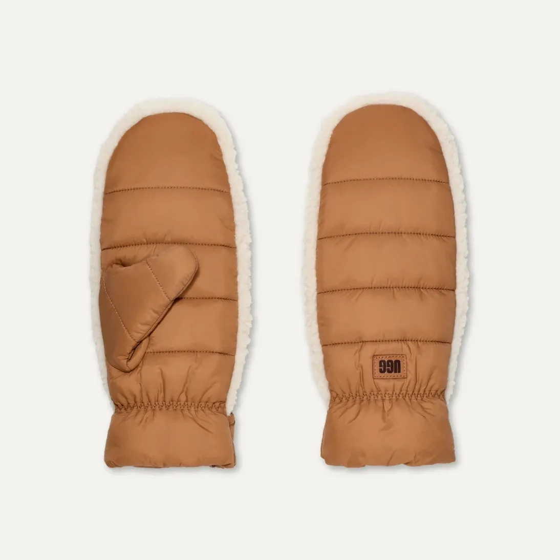 UGG UGGFluff Mitten in Chestnut 101019