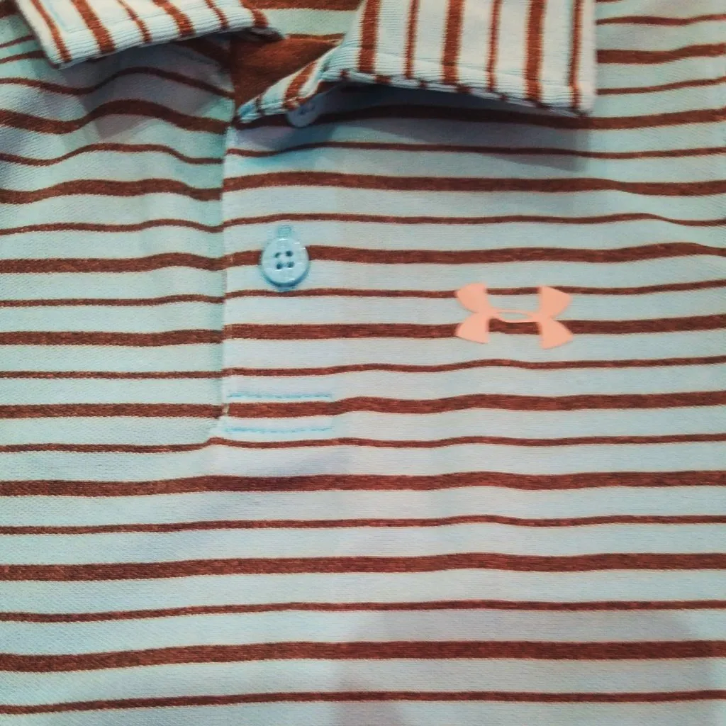 Under Armour Boys Striped Polos (3 Colors)