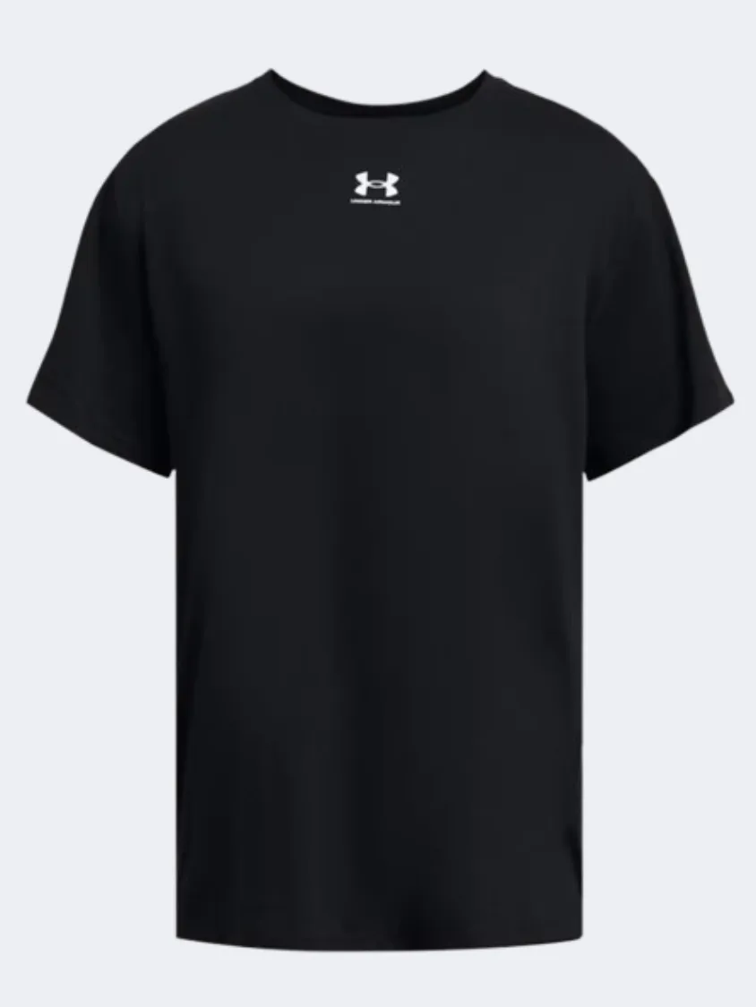 Under Armour Essential Oversize Women Lifestyle T-Shirt Black/White