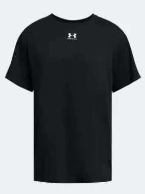 Under Armour Essential Oversize Women Lifestyle T-Shirt Black/White