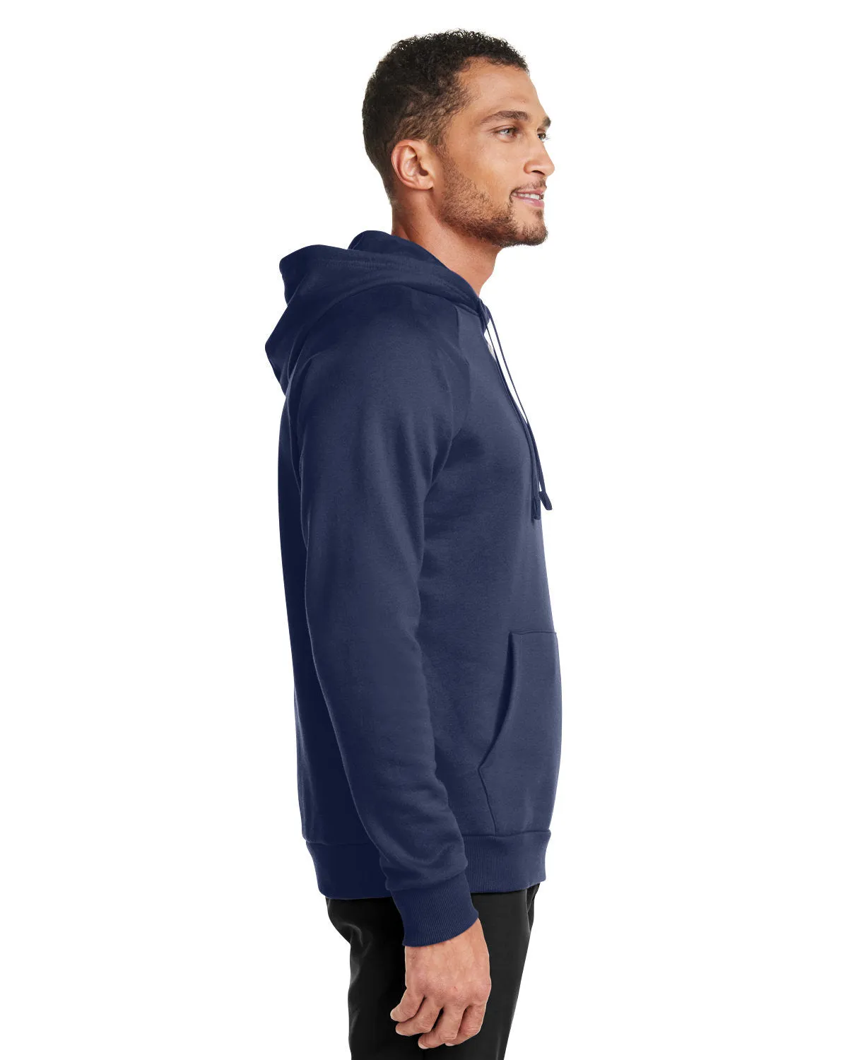 Under Armour Mens Rival Fleece Hooded Custom Sweatshirts, Medium Navy