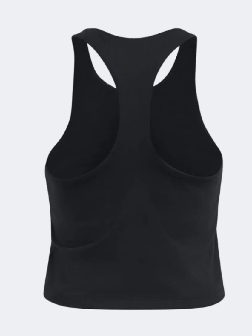 Under Armour Motion Branded Girls Training Tank Black/Pink