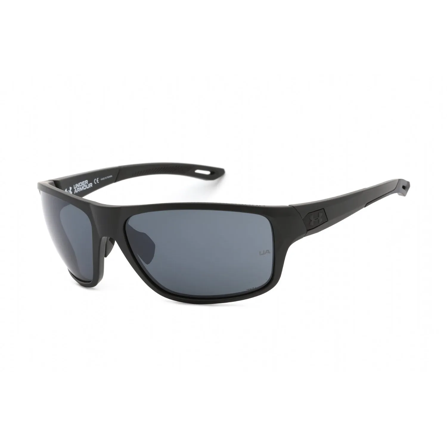 Under Armour UA 0004/S Sunglasses BLACK GREY/GREY OLEOPHOBIC (S)