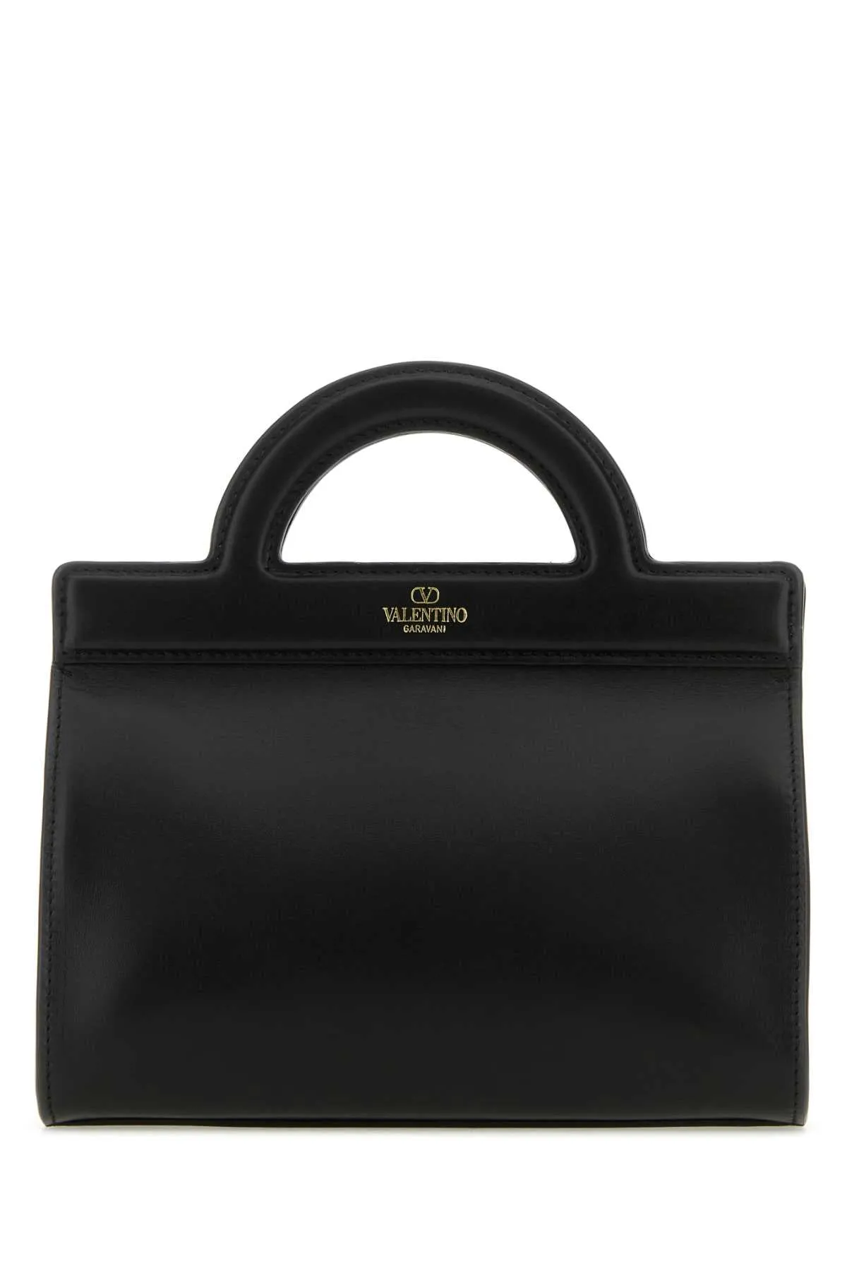 Valentino Garavani Black Leather Handbag