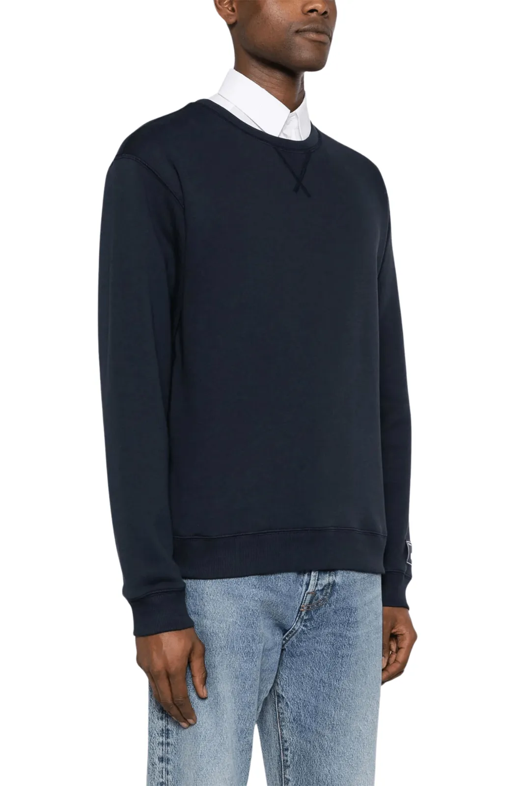 Valentino Garavani logo-patch cotton sweatshirt